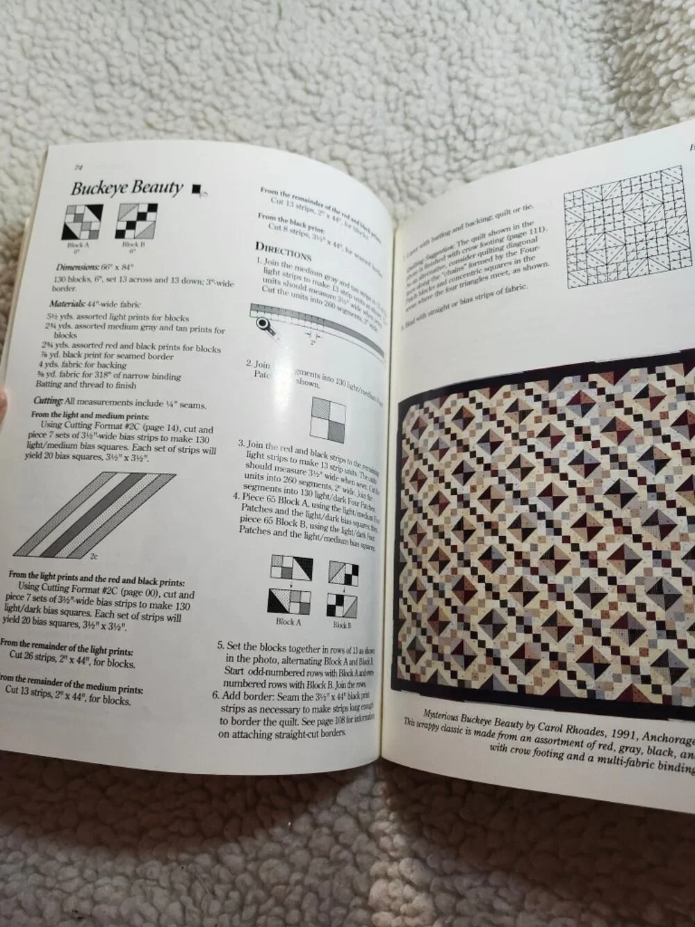 Rotary Riot 40 Fast & Fabulous Quilts Judy Hopkins Nancy J Martin Softcover - Picture 8 of 14